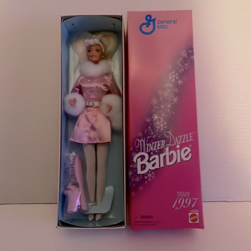 Vintage Mattel Barbie and General Mills collaboration from 1997.